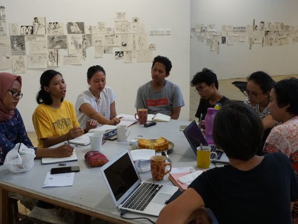 Diskusi “Proyek Seni Ambangan” – Cemeti, Yogyakarta