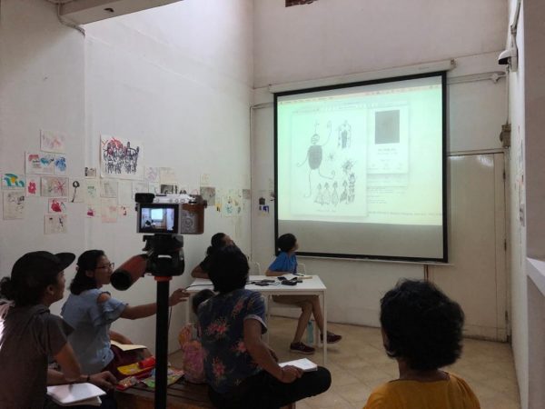 Discussion on Raras Umaratih’s Solo Exhibition, “Sketches and Vignettes” by Mahardika Yudha